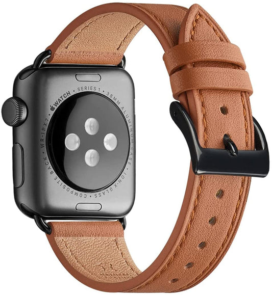 Leather One Loop - Brown+Black Connector