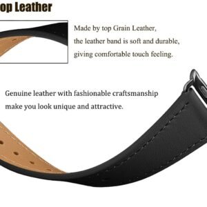 leather one loop black+ black connector