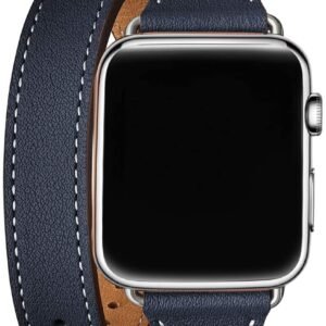 double loop dark blue