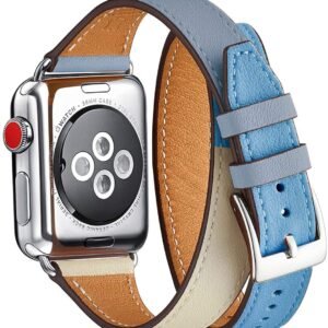 double loop grayblue/ivorywhite